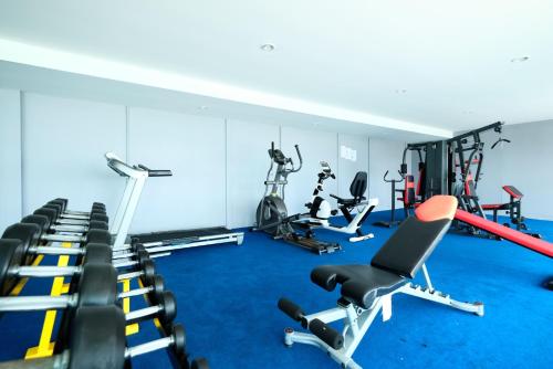 Γυμναστήριο ή/και όργανα γυμναστικής στο D@Sea Hotel