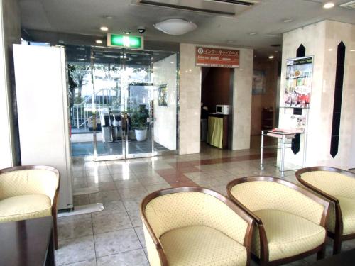 Un lugar para sentarse en Hotel Green Line