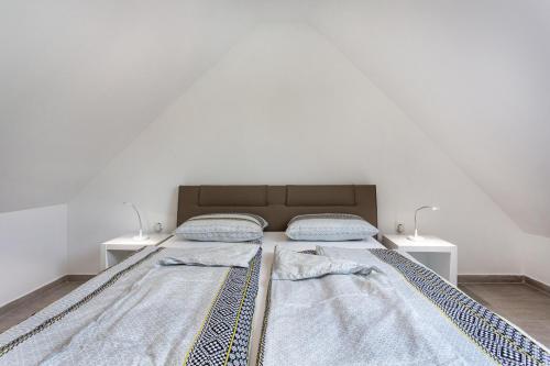 Postel nebo postele na pokoji v ubytování Holiday house in Terme Čatež