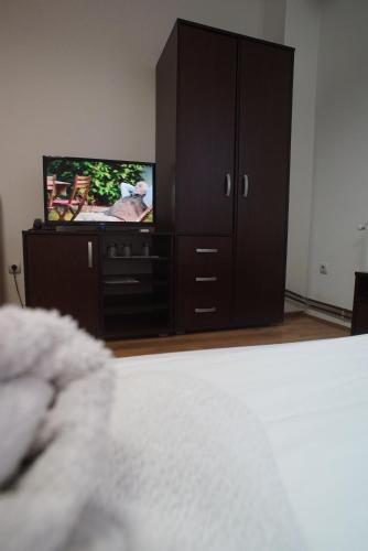 A television and/or entertainment center at Guest house Royal II