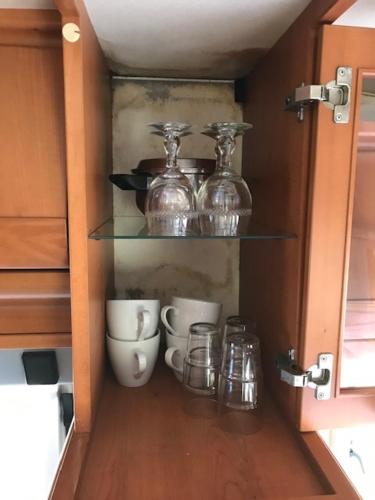 Una cocina o cocineta en Gl. Klitgaard Camping & Cottages