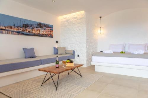 Posedenie v ubytovaní Naxos Kalimera Apartments
