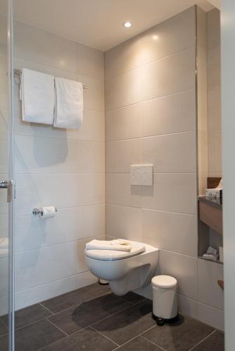 Koupelna v ubytování BE BIO Hotel be natural - direkt am Wasser