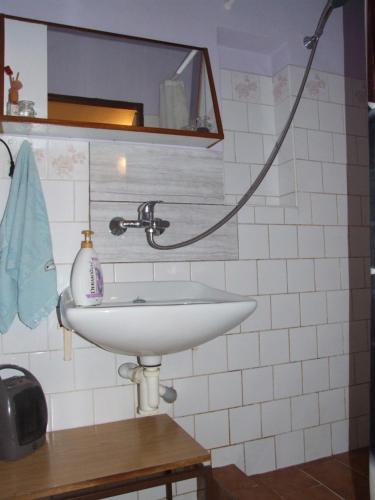 Koupelna v ubytování Hostinec Na Návsi