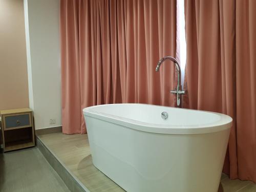 Koupelna v ubytování Bloommaze Boutique Hotel Klang