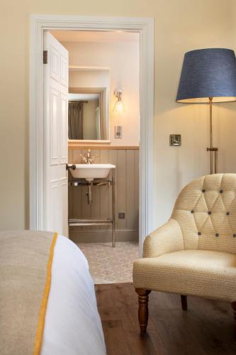 Χώρος καθιστικού στο Beadnell Towers Hotel