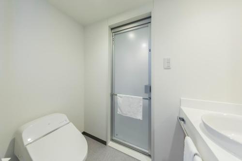Kylpyhuone majoituspaikassa Via Inn Prime Shinsaibashi Yotsubashi