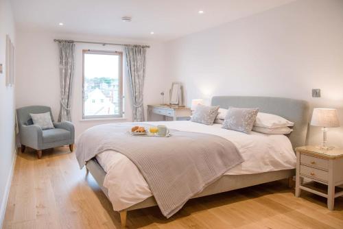 Katil atau katil-katil dalam bilik di 8 Deben Wharf, Woodbridge