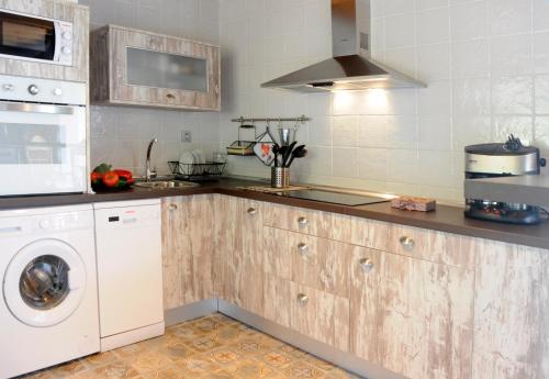 Η κουζίνα ή μικρή κουζίνα στο Apartamento turístico CASAS DE MANUEL