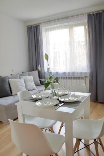 Posezení v ubytování Apartamenty ZORZA
