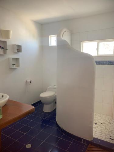Ένα μπάνιο στο Casa Bella Mya