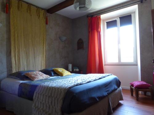 Ein Bett oder Betten in einem Zimmer der Unterkunft Montagne attitude