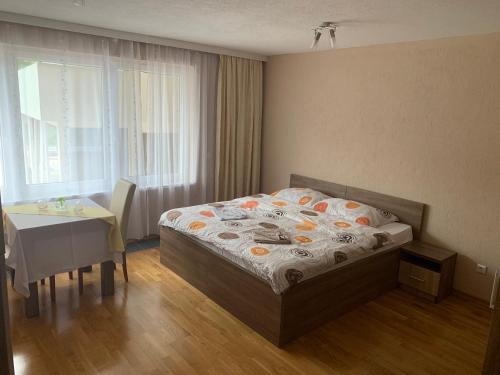 Postel nebo postele na pokoji v ubytování Panorama Resort