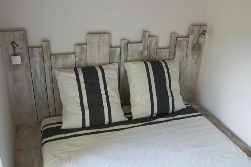 Postel nebo postele na pokoji v ubytování La Folie des Remparts