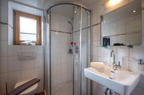 Koupelna v ubytování Ferienwohnung Taschler