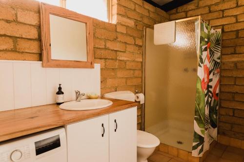 Vannituba majutusasutuses Margaret River Holiday Cottages