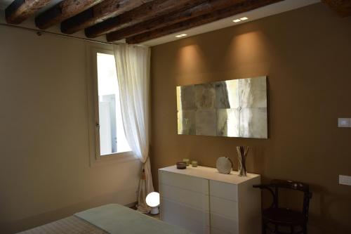 A bathroom at Ca' Corte San Rocco