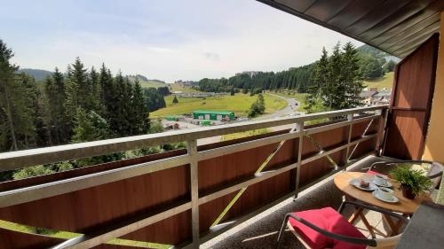 Apartmánový dom Tatran, Apartmán A32にあるバルコニーまたはテラス
