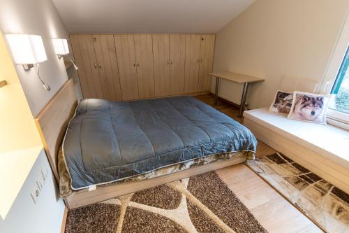 Postel nebo postele na pokoji v ubytování Katafugio Mpafi