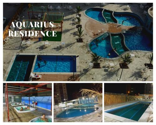 Apartamento Aquarius Residenceの敷地内または近くにあるプール