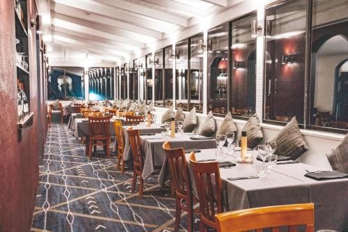 Χώρος καθιστικού στο Bernti's Mountain Inn