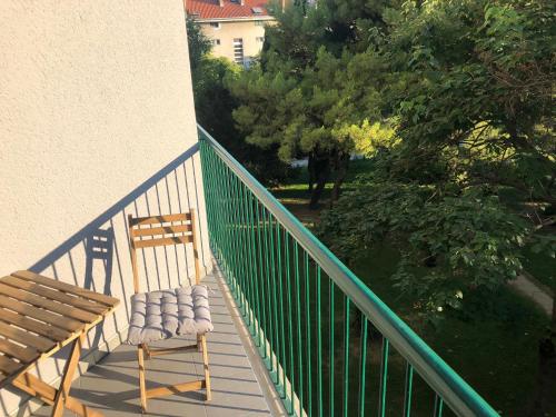Balkón nebo terasa v ubytování Room Marina
