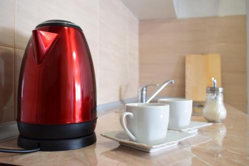 Kemudahan buat kopi dan teh di Apartmani 23