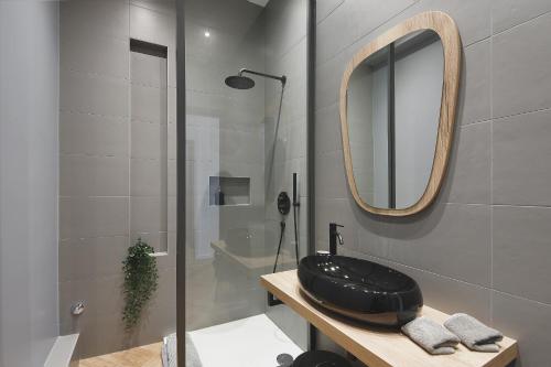 Bathroom sa Luxury apartment JANA with private parking