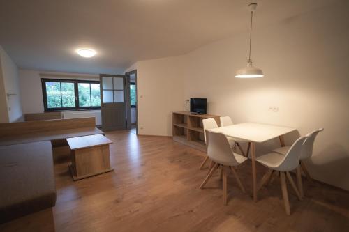 Un lugar para sentarse en Apartmány Jurica Boží Dar 88