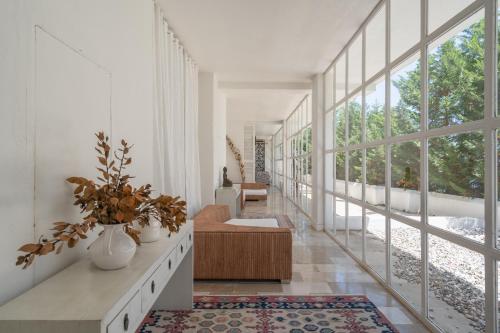 Χώρος καθιστικού στο La Locanda Del Carrubo