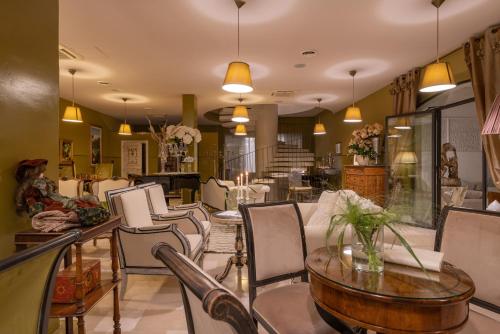 Χώρος καθιστικού στο La Locanda Del Carrubo