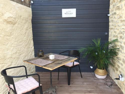 Un balcón o terraza en Gite L'Atelier