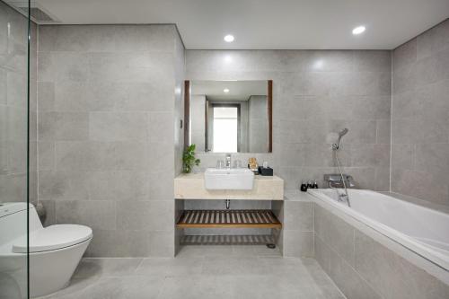 Phòng tắm tại Meliora Hotel & Apartment
