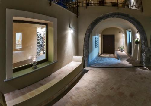Postel nebo postele na pokoji v ubytování Locanda Sant'Antonio
