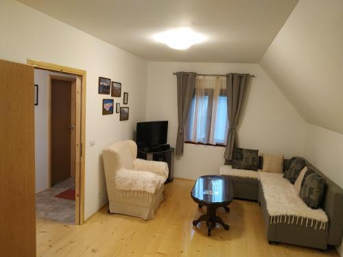 Un lugar para sentarse en Apartments Durmitor
