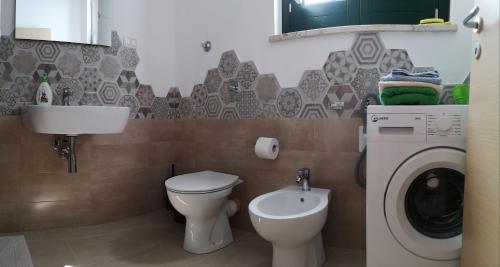 Kúpeľňa v ubytovaní Appartamento L'Ammiraglio