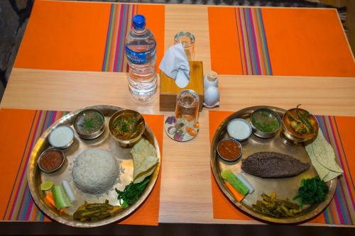 Comida en el hotel o alrededores