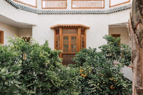 Zahrada ubytování Riad L'Atelier