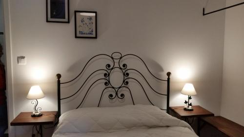 Кровать или кровати в номере Nossa Casa na Aldeia