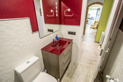Koupelna v ubytování Apartamento Las Suertes