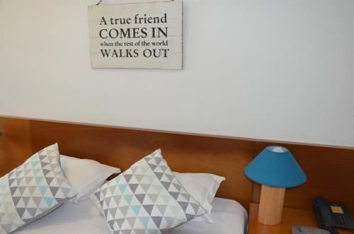 Katil atau katil-katil dalam bilik di ABLA Guest House