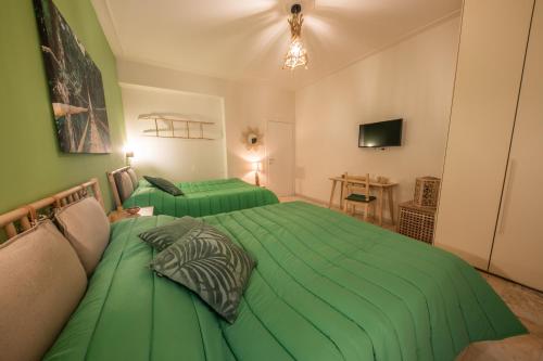 Posteľ alebo postele v izbe v ubytovaní Downtown Bologna Apartment