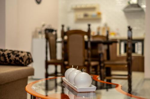 Χώρος καθιστικού στο Alex apartment