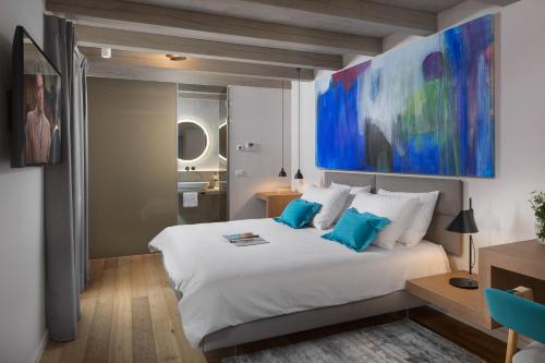 Posteľ alebo postele v izbe v ubytovaní Luxury Town House Corto Bechera