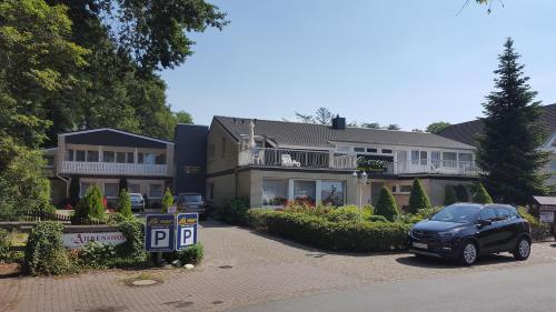 Das Gebäude in dem sich das Hotel befindet