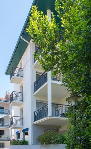 Balkón nebo terasa v ubytování Résidence Biarritz Ocean