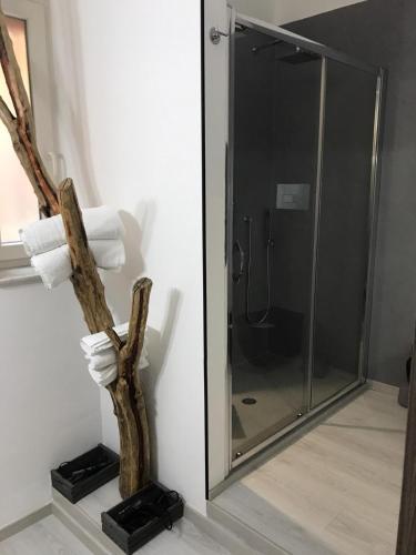 Koupelna v ubytování B&B Le Stanze Al Centro