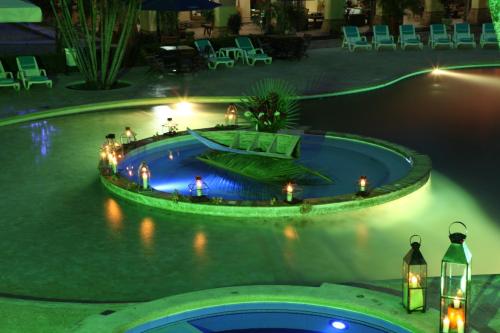 Hotel y Spa Santa Fe Colonialの敷地内または近くにあるプール