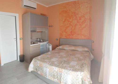 Ліжко або ліжка в номері SKY BEACH