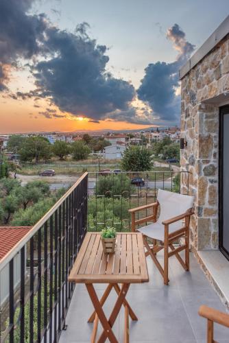 Un balcón o terraza en Dandelion Suites